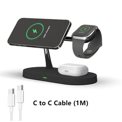 3-in-1 Wireless Magsafe Charger Stand-QPD