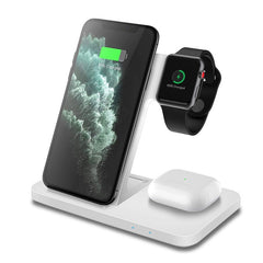 3in1 Wireless Fast Charger Dock Station-QPD