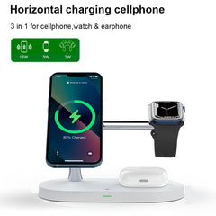 3-in-1 Wireless Magsafe Charger Stand-QPD