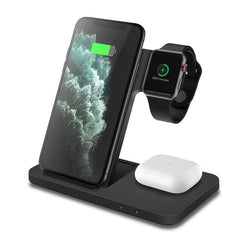 3in1 Wireless Fast Charger Dock Station-QPD